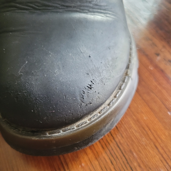 FLY ladies black leather bootie 36 - Picture 5 of 6